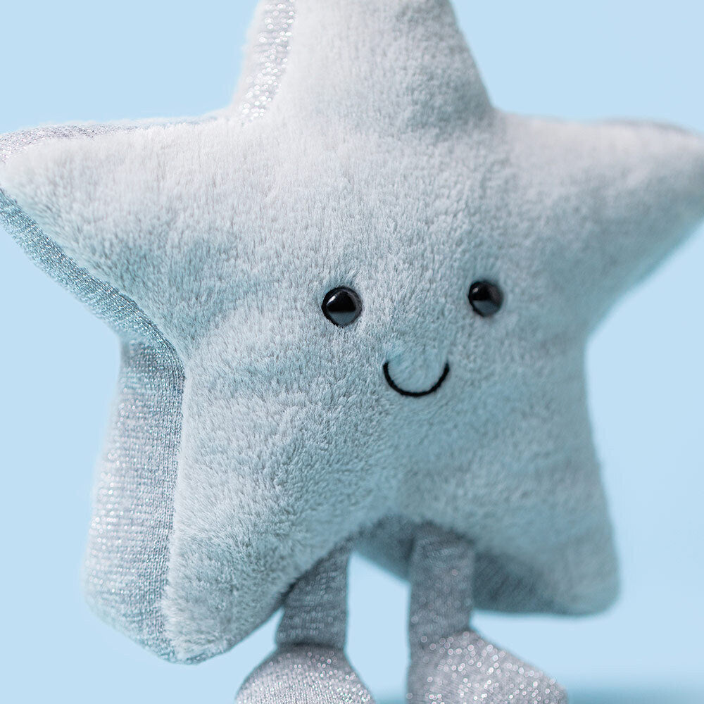 JELLYCAT | AMUSEABLES SILVER STAR-Stuffies-JELLYCAT-Coriander