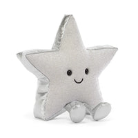 JELLYCAT | AMUSEABLES SILVER STAR-Stuffies-JELLYCAT-Coriander