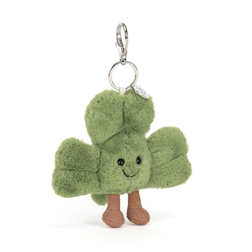 JELLYCAT | AMUSEABLES SIOFRA SHAMROCK BAG CHARM-Stuffie-JELLYCAT-Coriander