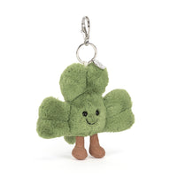 JELLYCAT | AMUSEABLES SIOFRA SHAMROCK BAG CHARM-Stuffie-JELLYCAT-Coriander