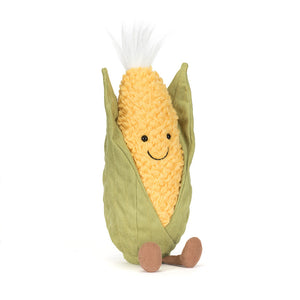 JELLYCAT | AMUSEABLES SWEETCORN-Stuffie-JELLYCAT-Coriander