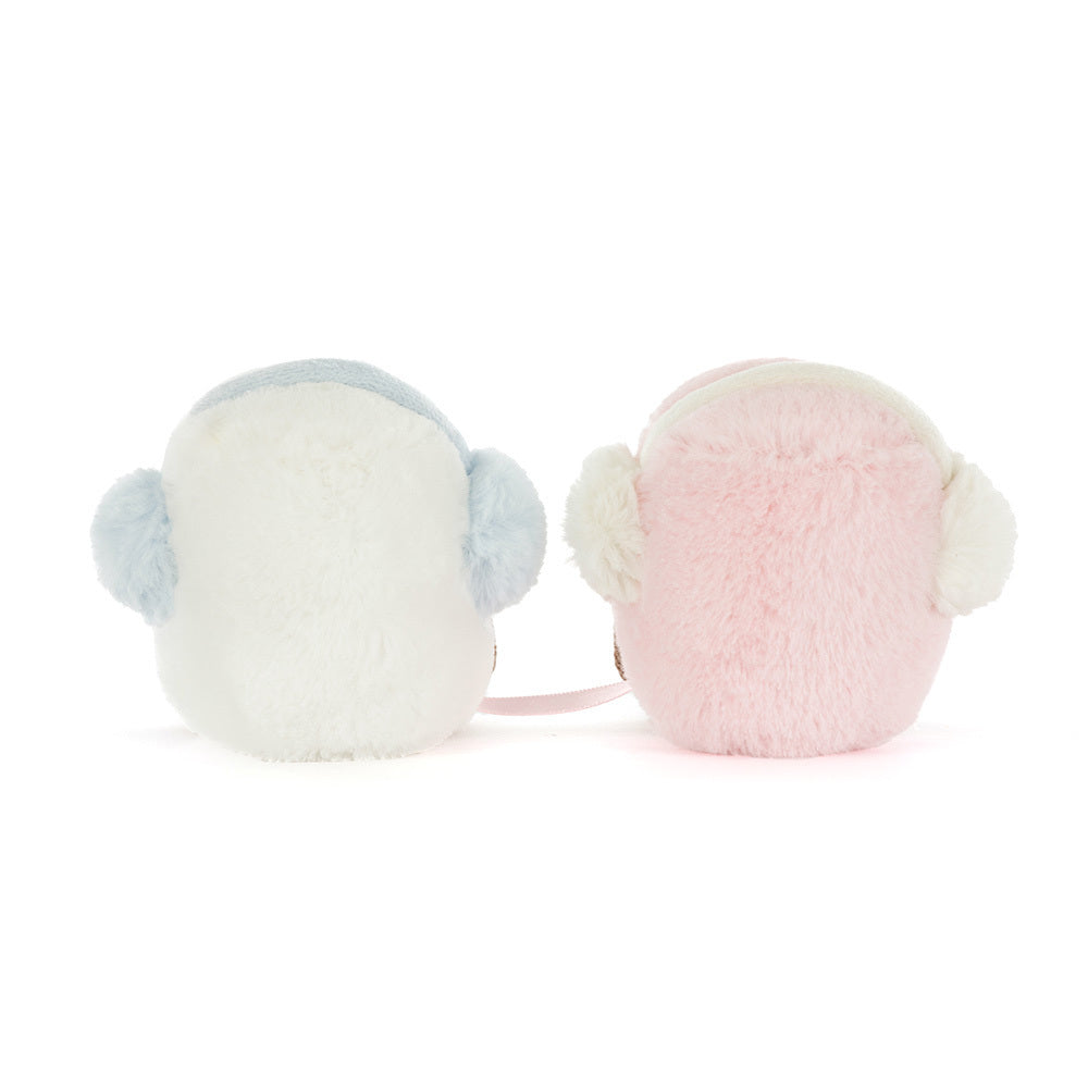 JELLYCAT | AMUSEABLES TOASTIE PINK & WHITE MARSHMALLOWS-Stuffies-JELLYCAT-Coriander