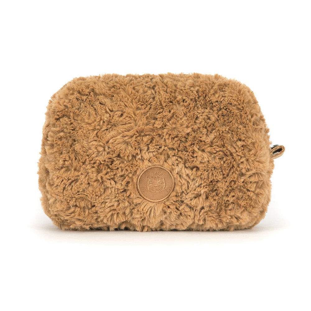 JELLYCAT BAG | BARTHOLOMEW BEAR POUCH-Bags & Wallets-JELLYCAT-Coriander
