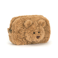 JELLYCAT BAG | BARTHOLOMEW BEAR POUCH-Bags & Wallets-JELLYCAT-Coriander