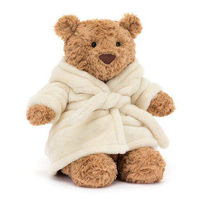 JELLYCAT | BARTHOLOMEW BATHROBE BEAR-Stuffie-JELLYCAT-Coriander