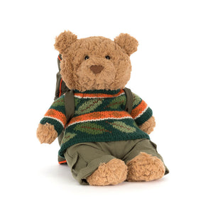 JELLYCAT | BARTHOLOMEW BEAR HIKING OUTFIT-Uncategorised-JELLYCAT-Coriander