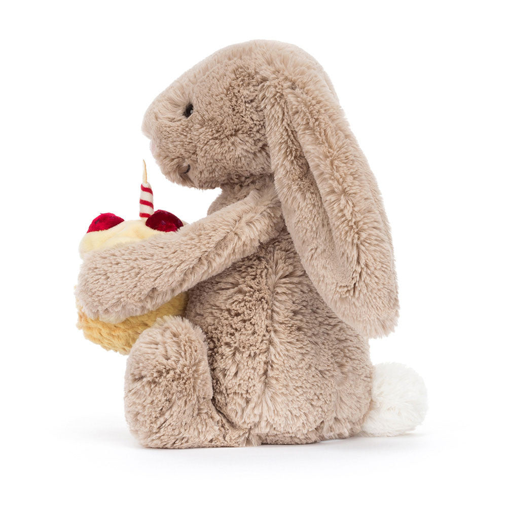 JELLYCAT | BASHFUL BEIGE BUNNY: BIRTHDAY-Stuffies-JELLYCAT-Coriander