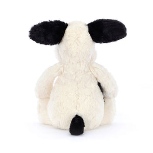 JELLYCAT | BASHFUL RUFFERTY BLACK & CREAM PUPPY: LITTLE-Stuffie-JELLYCAT-Coriander