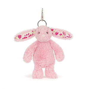 JELLYCAT | BLUSHKIN BLOSSOM BUNNY BAG CHARM-Stuffie-JELLYCAT-Coriander