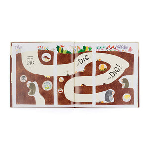 JELLYCAT BOOK | MUSWELL MOLE AND THE BURIED TREASURE-Books & Stationery-JELLYCAT BOOKS-Coriander