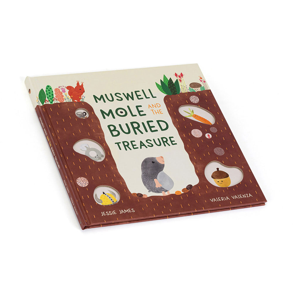 JELLYCAT BOOK | MUSWELL MOLE AND THE BURIED TREASURE-Books & Stationery-JELLYCAT BOOKS-Coriander