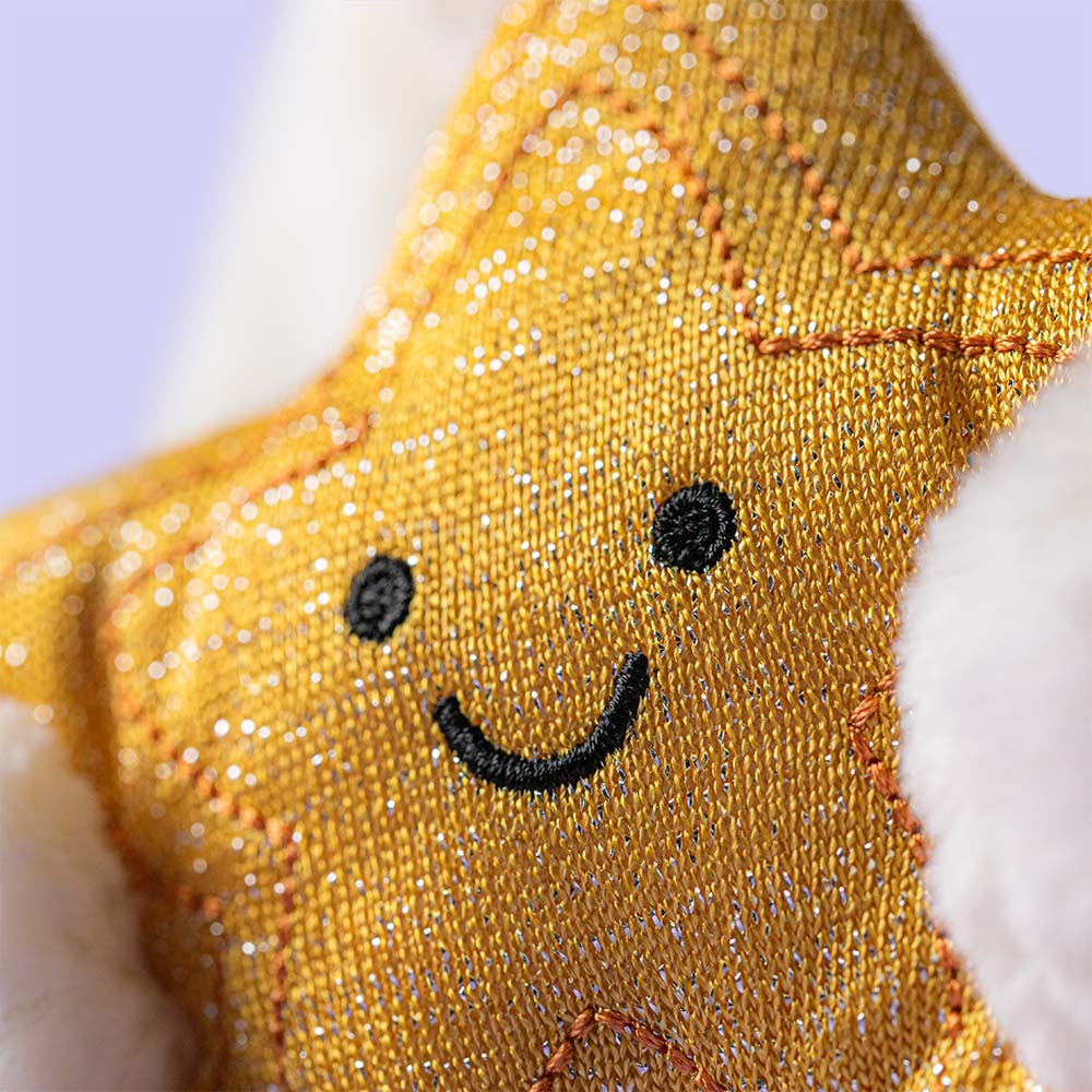 JELLYCAT | CREAM BUNNY WITH STAR-Stuffie-JELLYCAT-Coriander