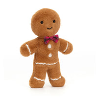JELLYCAT | JOLLY GINGERBREAD FRED: ORIGINAL-Stuffies-JELLYCAT-Coriander