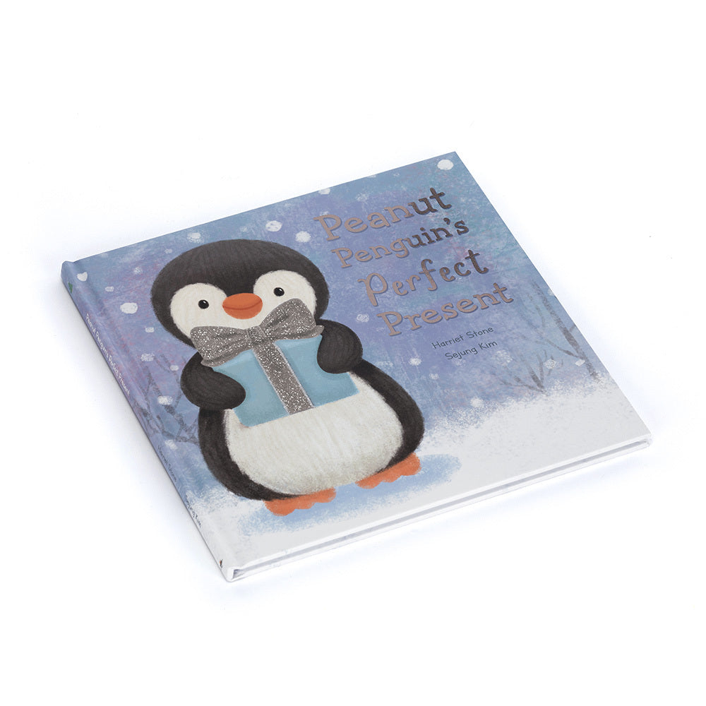 JELLYCAT KIDS BOOK | PEANUT PENGUIN'S PERFECT PRESENT-Books & Stationery-JELLYCAT BOOKS-Coriander