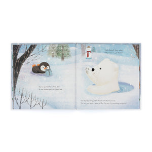 JELLYCAT KIDS BOOK | PEANUT PENGUIN'S PERFECT PRESENT-Books & Stationery-JELLYCAT BOOKS-Coriander