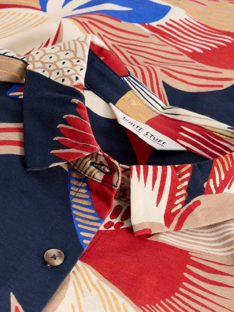 JERSEY DRESS | RUA-Dress-WHITE STUFF-Coriander