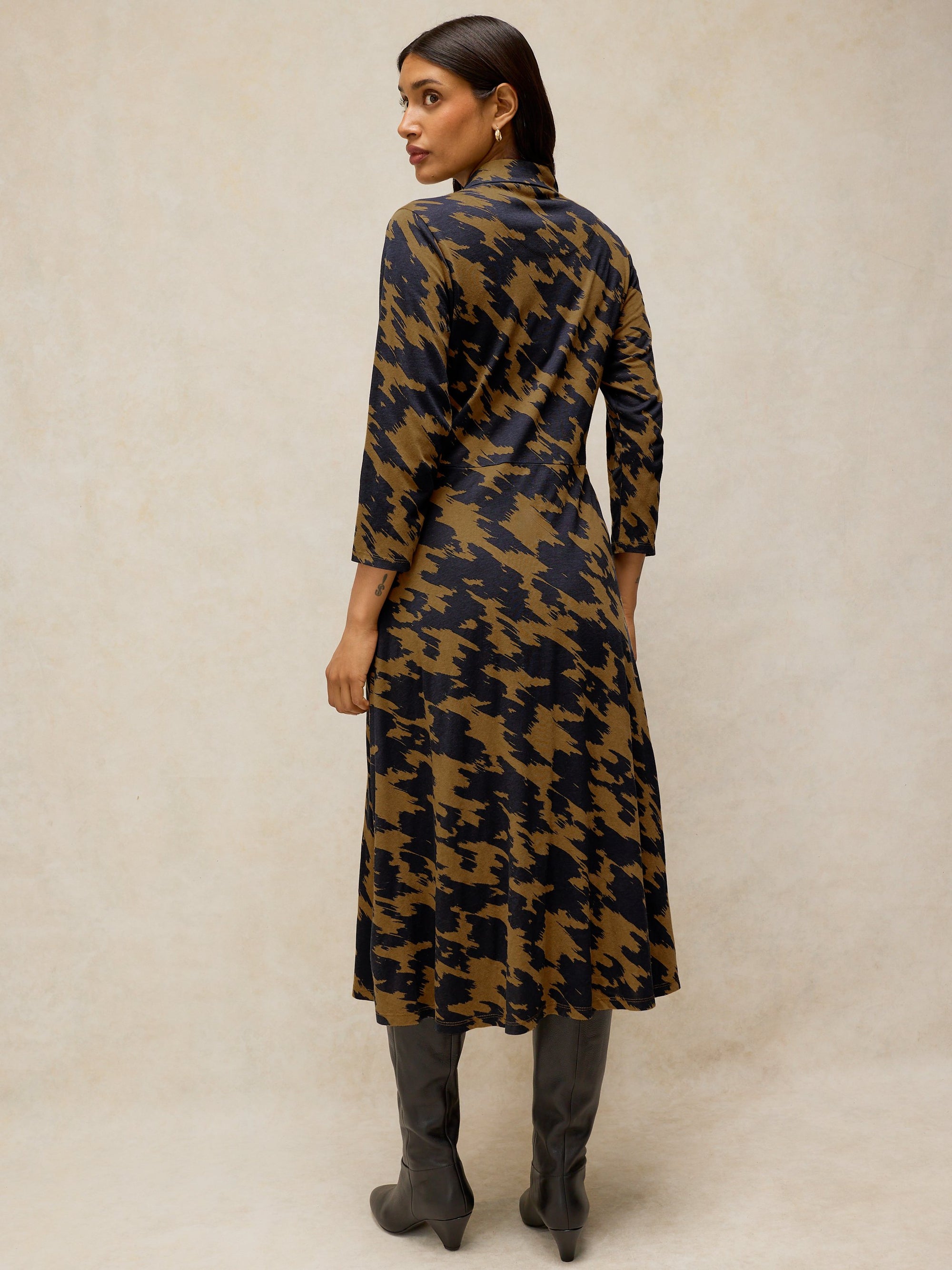 JERSEY DRESS | RUA-Dresses-WHITE STUFF-Coriander