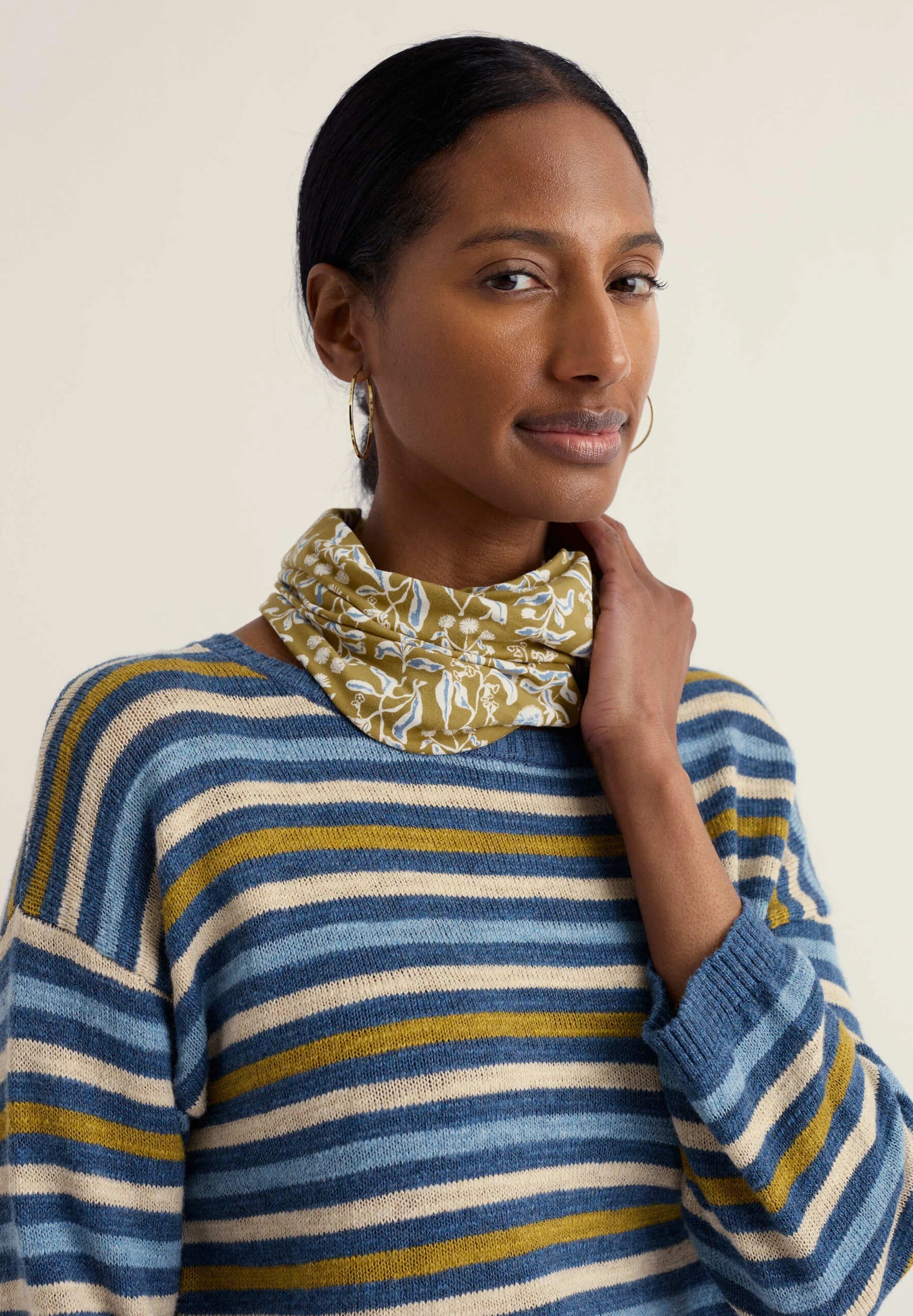 JERSEY HEADBAND | COTTON HANDYBAND-Accessories-SEASALT-TANSY-Coriander