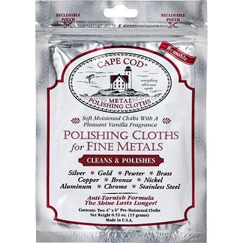 JEWELLERY POLISHING CLOTHS-Polish-CAPE COD POLISH CO. INC.-Coriander