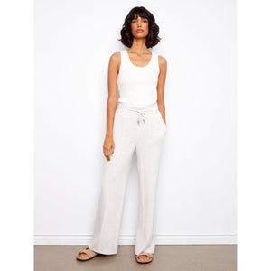 JOGGER PANTS | SOFT SCUBA WIDE LEG-Bottom-CHARLIE B-Coriander