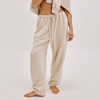 JOGGER | SLOW IT DOWN-Bottoms-FREE PEOPLE-XSMALL-MORNING OAT-Coriander