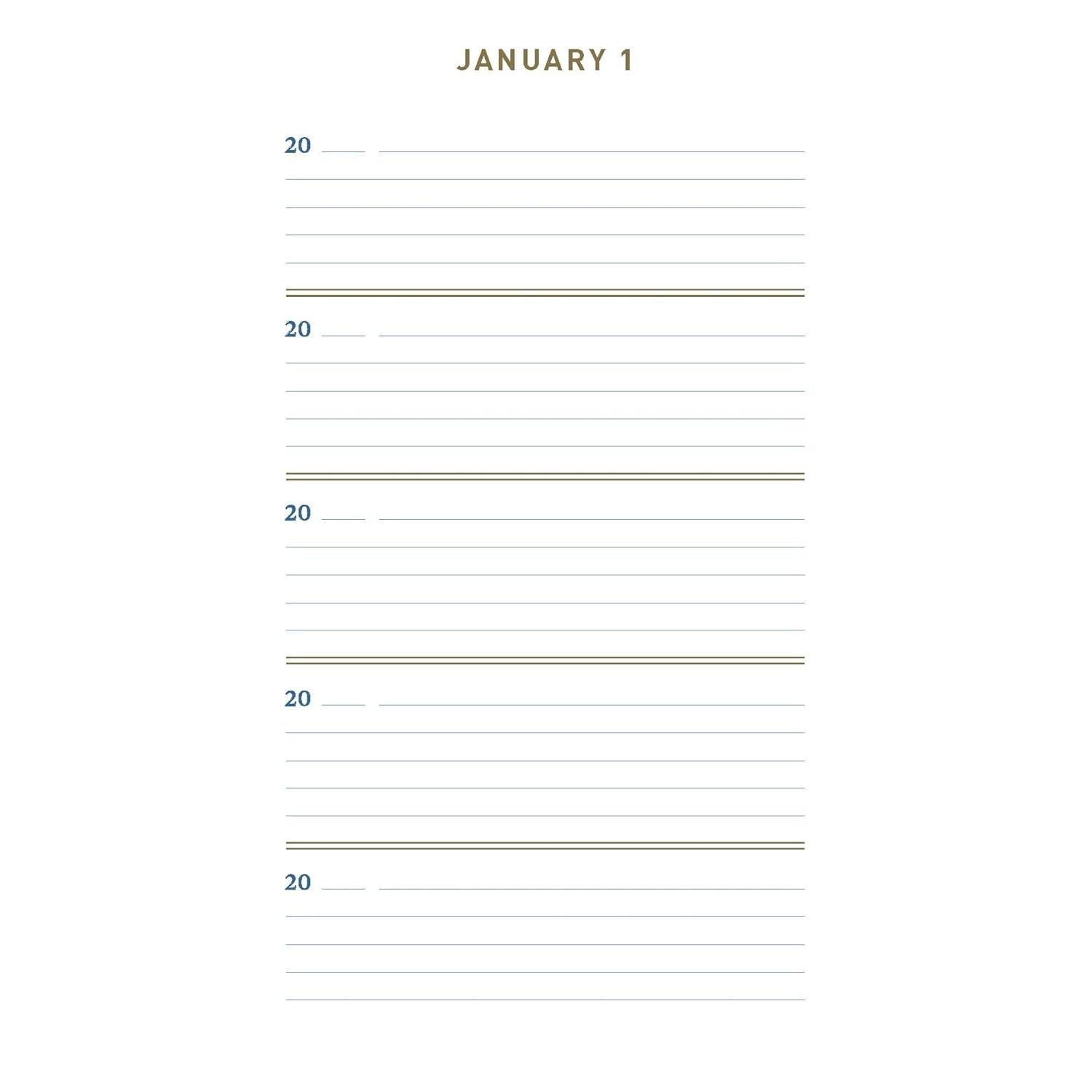 JOURNAL | 5 YEAR: DENIM-Books & Stationery-RAINCOAST-Coriander