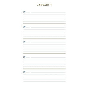 JOURNAL | 5 YEAR: DENIM-Books & Stationery-RAINCOAST-Coriander