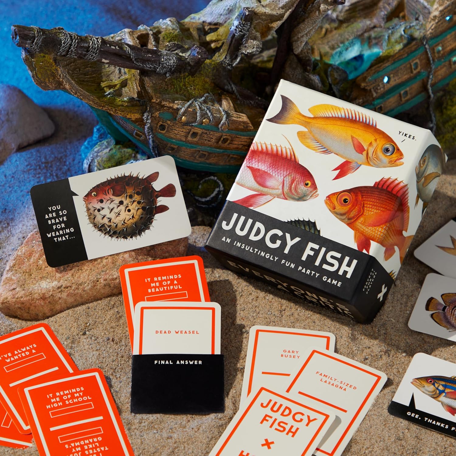 JUDGY FISH GAME-Fun and Games-RAINCOAST-Coriander