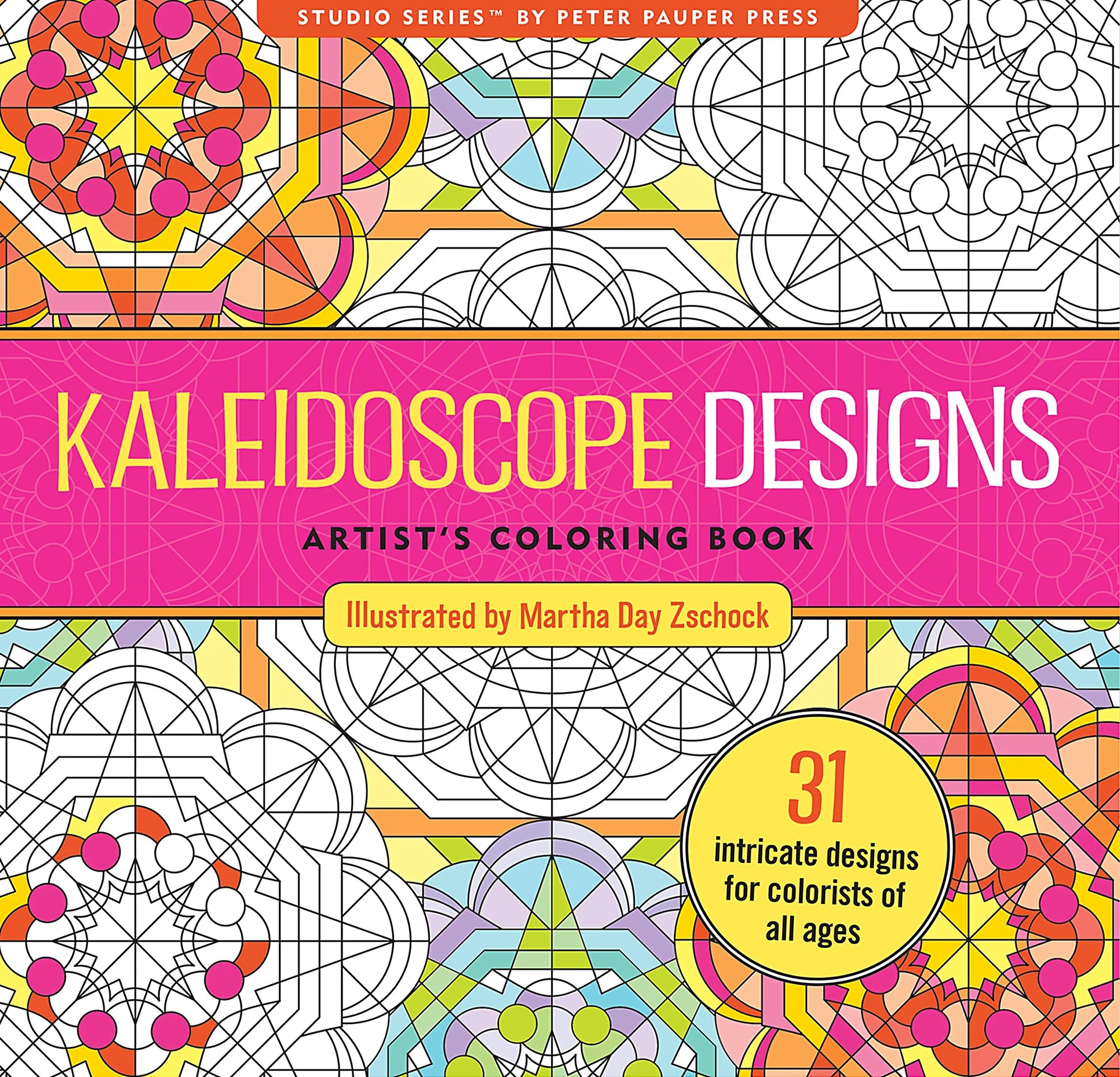 KALEIDOSCOPE DESIGNS BOOK-Books-PETER PAUPER PRESS-Coriander