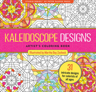 KALEIDOSCOPE DESIGNS BOOK-Books-PETER PAUPER PRESS-Coriander