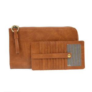 KARINA WRISTLET-Handbag-JOY SUSAN-CARAMEL-Coriander