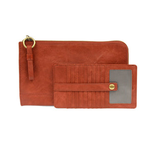 KARINA WRISTLET-Handbag-JOY SUSAN-SPICE-Coriander