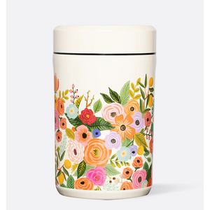 KEEP FRESH 12OZ CANISTER | GARDEN PARTY CREAM-Food Storage-CORKCICLE-Coriander