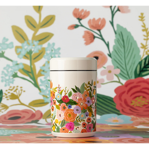 KEEP FRESH 12OZ CANISTER | GARDEN PARTY CREAM-Food Storage-CORKCICLE-Coriander