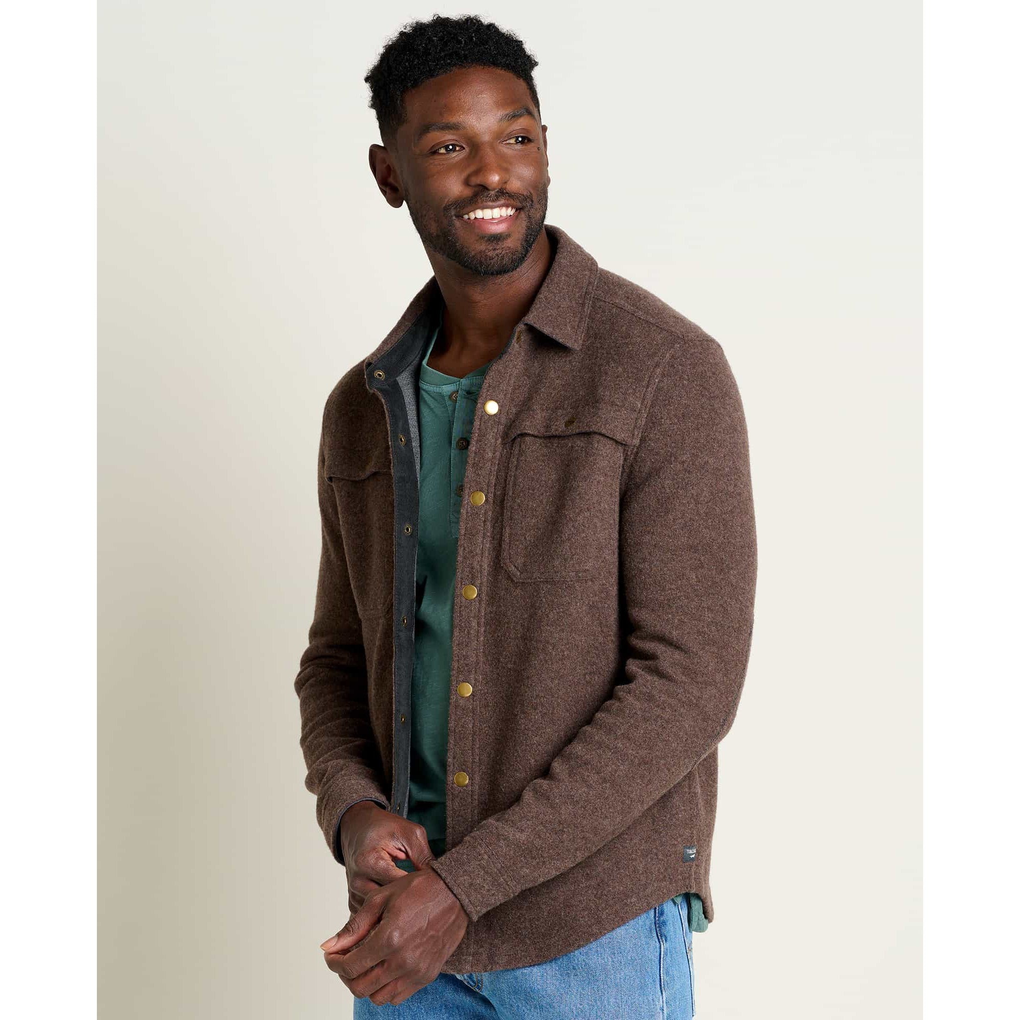 KENNICOTT SHIRT JACKET-Sweaters & Jackets-TOAD&CO-MEDIUM-FALCON BROWN-Coriander