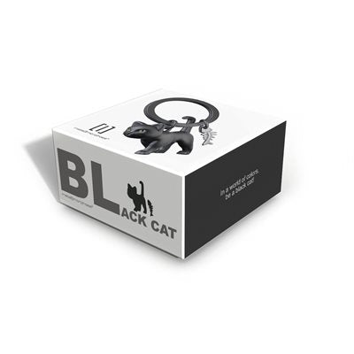 KEYCHAIN | BLACK CAT-Accessories-METALMORPHOSE-Coriander