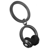 KEYCHAIN | BLACK HEADPHONES-Keychain-METALMORPHOSE-Coriander