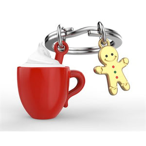 KEYCHAIN | HOT CHOCOLATE-Keychain-METALMORPHOSE-Coriander