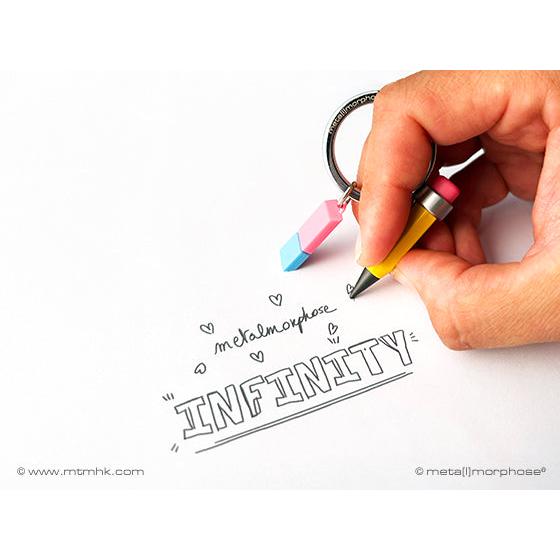 KEYCHAIN | PENCIL AND ERASER-Accessories-METALMORPHOSE-Coriander