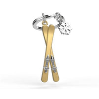 KEYCHAIN | SKIS-Accessories-METALMORPHOSE-Coriander