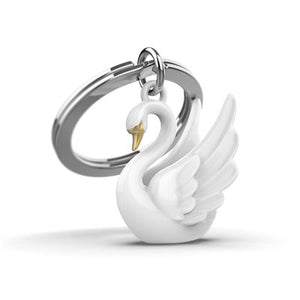 KEYCHAIN | SWAN-Keychain-METALMORPHOSE-Coriander