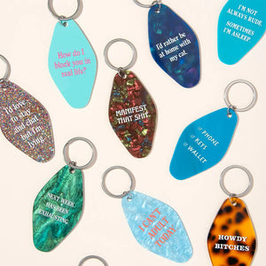 KEYRING | MANIFEST SH*T-Accessories-OHH DEER-Coriander