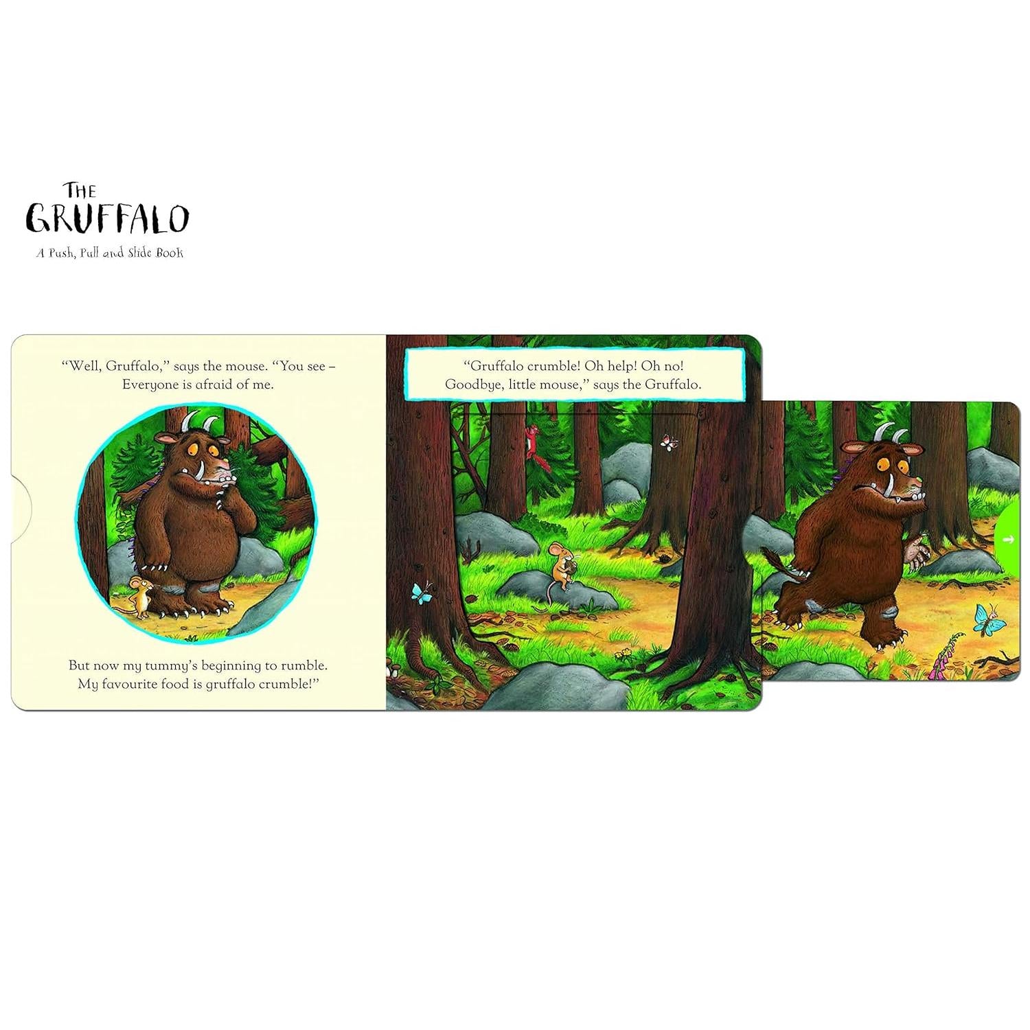 KIDS BOOK | GRUFFALO PUSH & PULL-Books & Stationery-RAINCOAST-Coriander