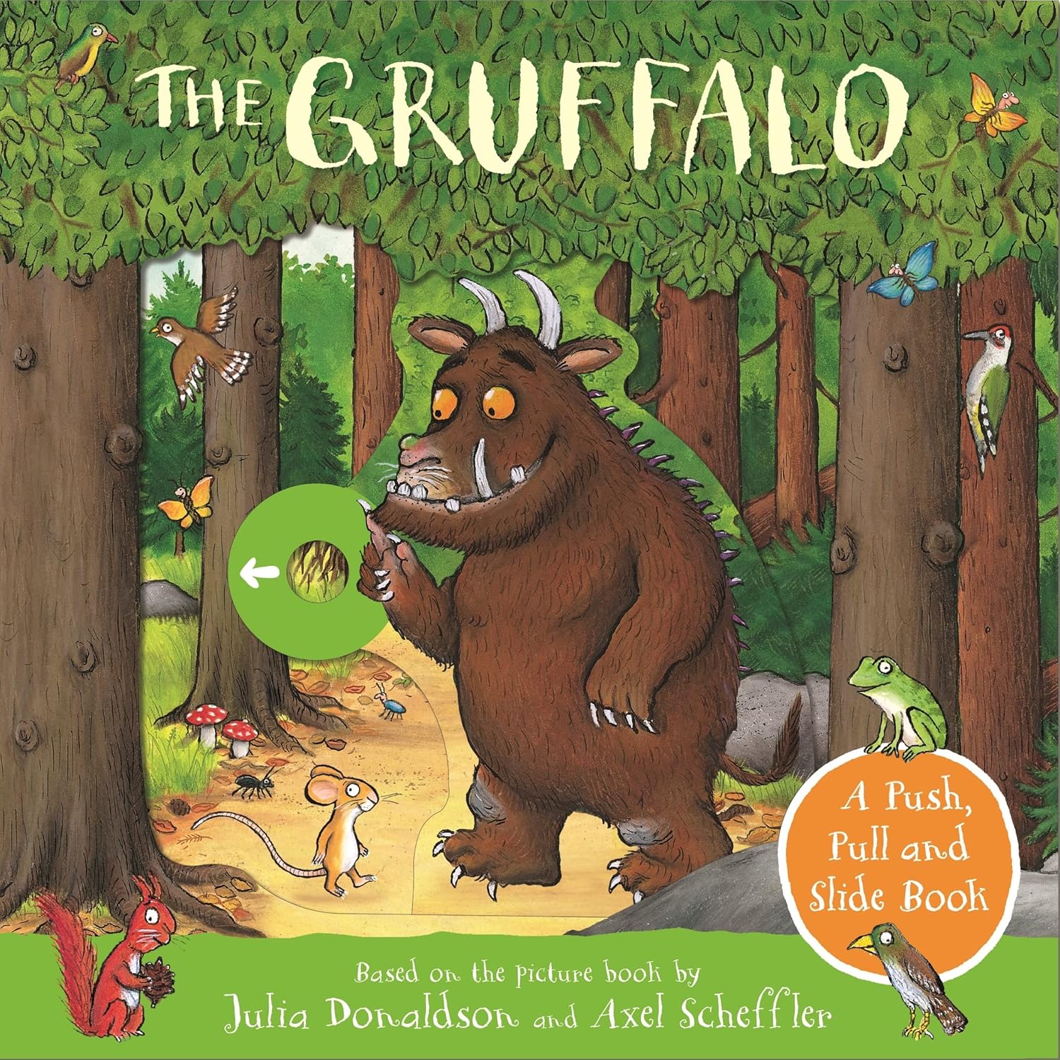 KIDS BOOK | GRUFFALO PUSH & PULL-Books & Stationery-RAINCOAST-Coriander