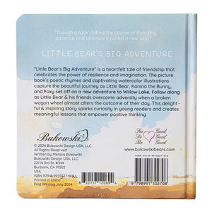 KIDS BOOK | LITTLE BEAR'S BIG ADVENTURE-Books & Stationery-BUKOWSKI BEARS-Coriander