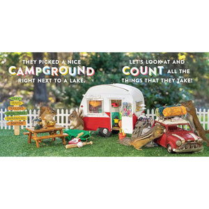 KIDS BOOK | OAKLEY THE SQUIRREL CAMPING 1,2,3! A NUTTY NUMBERS BOOK-Books & Stationery-HACHETTE BOOK GROUP-Coriander