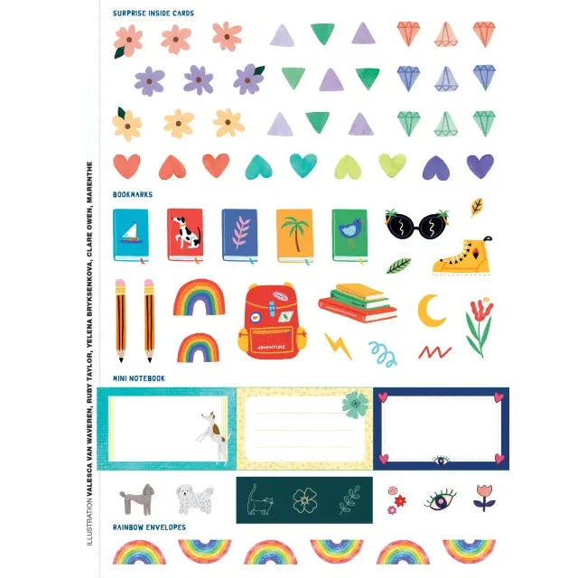 KIDS' BOOK OF STICKER LOVE-Books & Stationery-HACHETTE BOOK GROUP-Coriander