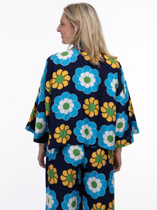 KIMONO CARDIGAN | FLOWER POWER-Jackets & Sweaters-SHANNON PASSERO-Coriander