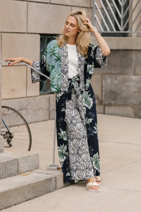 KIMONO CARDIGAN | PALM-Jackets & Sweaters-SHANNON PASSERO-Coriander