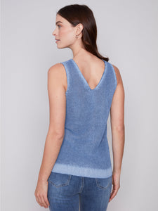 KNIT CAMISOLE-Tops-CHARLIE B-Coriander